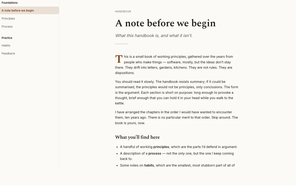 Pith theme — live demo