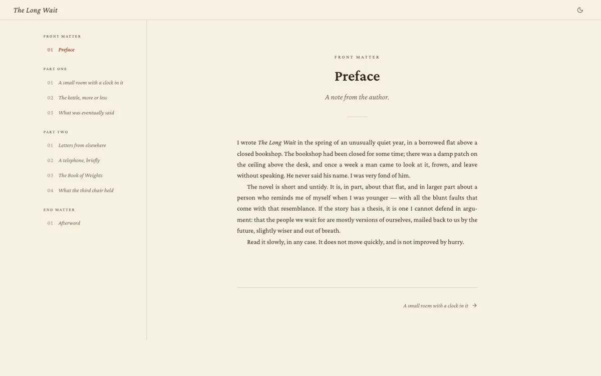 Readable theme — live demo